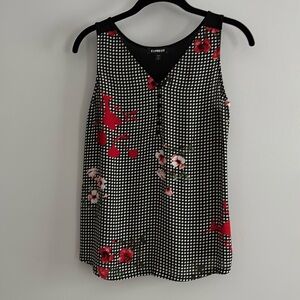 Express button front tank. Size S